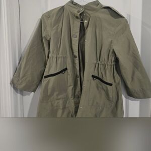 Zara Khaki Utility Jacket